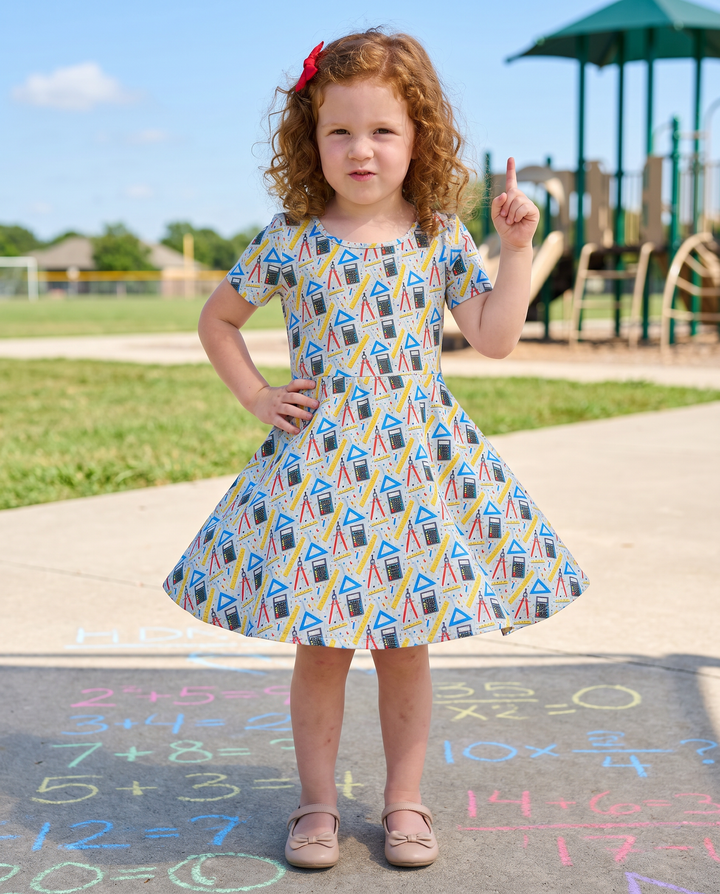 Math Tools Mania Bamboo Twirl Dress