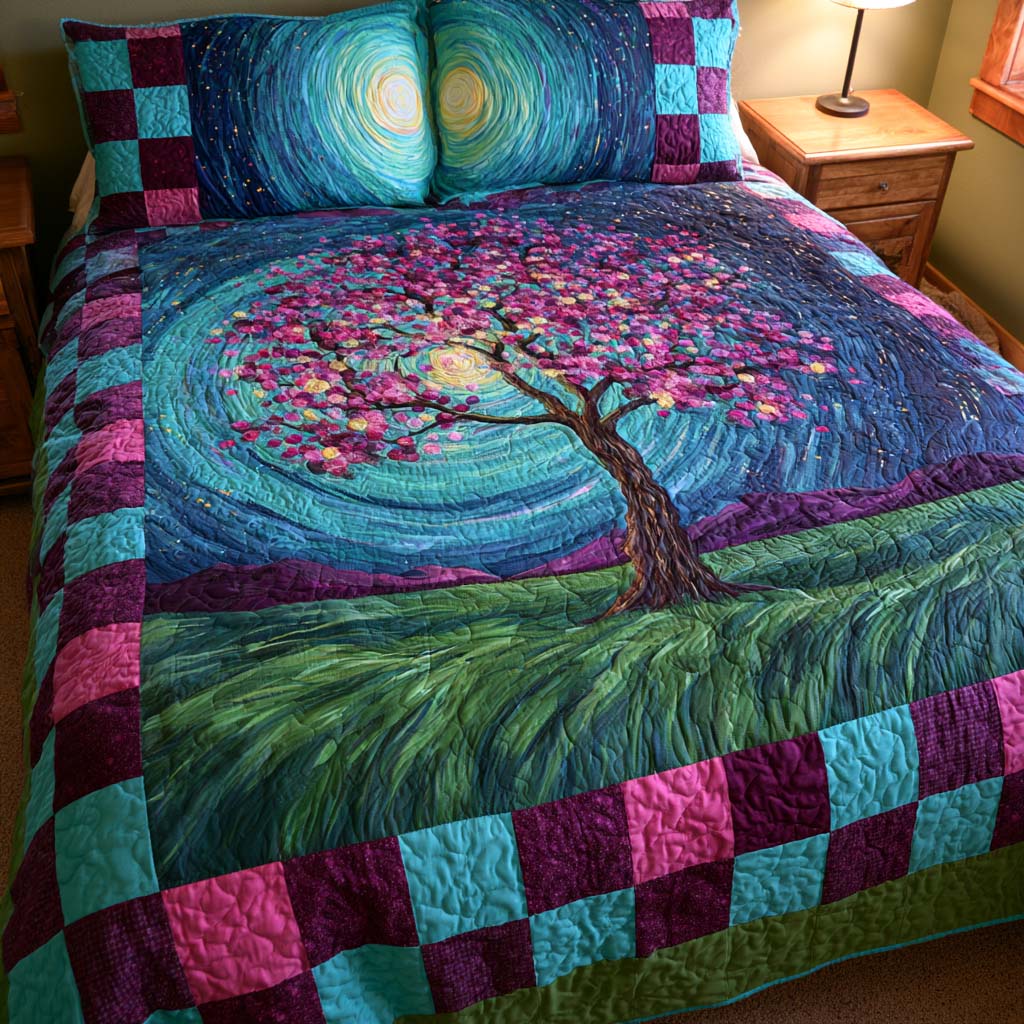 Timeless Nature Roots Bamboo Quilt Bedding Set