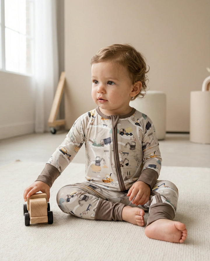 Gerippte Babykleidung mit individuellem Foto - Weich &amp; Skizzenhaft