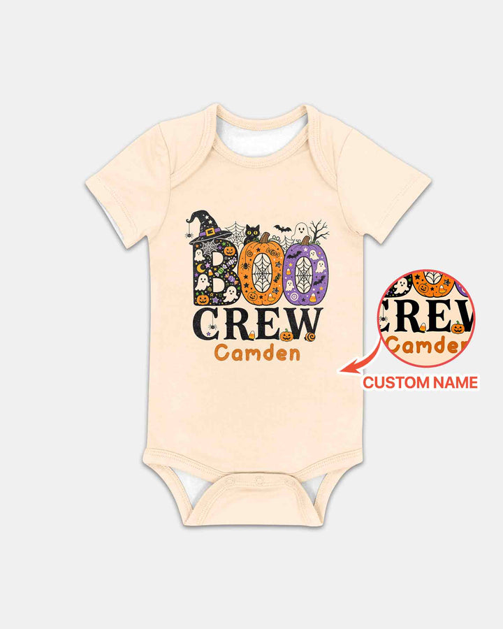 Personalized Boo Crew Bamboo Bodysuit