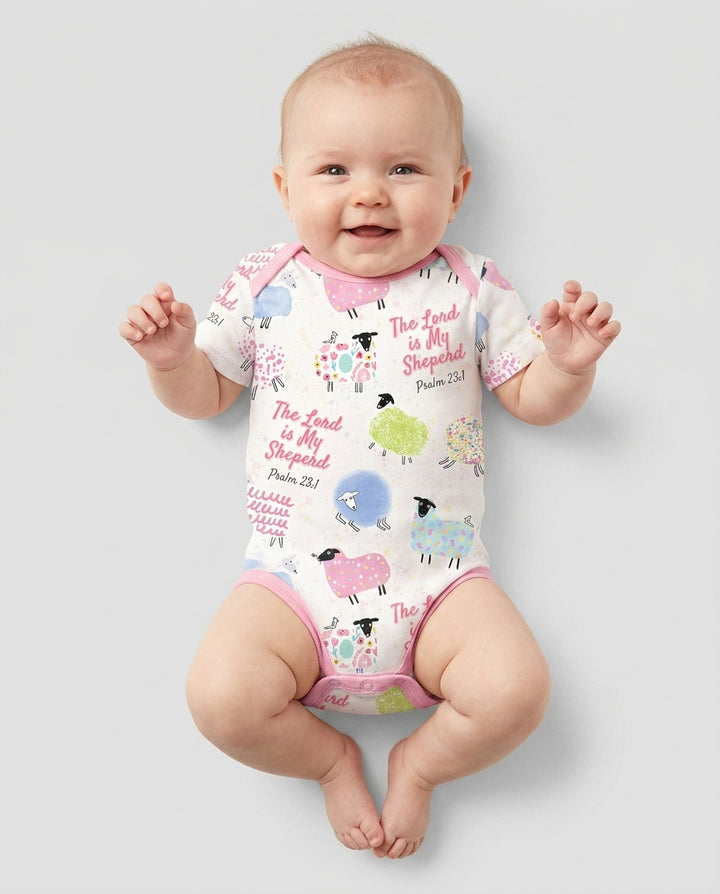 Gerippte Babykleidung mit individuellem Foto - Weich &amp; Skizzenhaft
