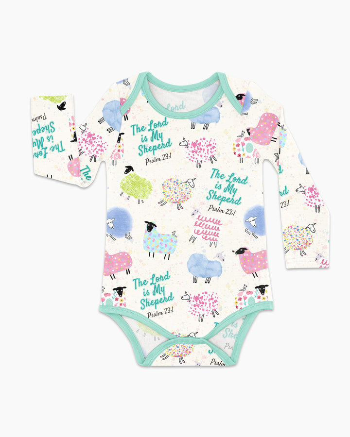 Gerippte Babykleidung mit individuellem Foto - Weich &amp; Skizzenhaft