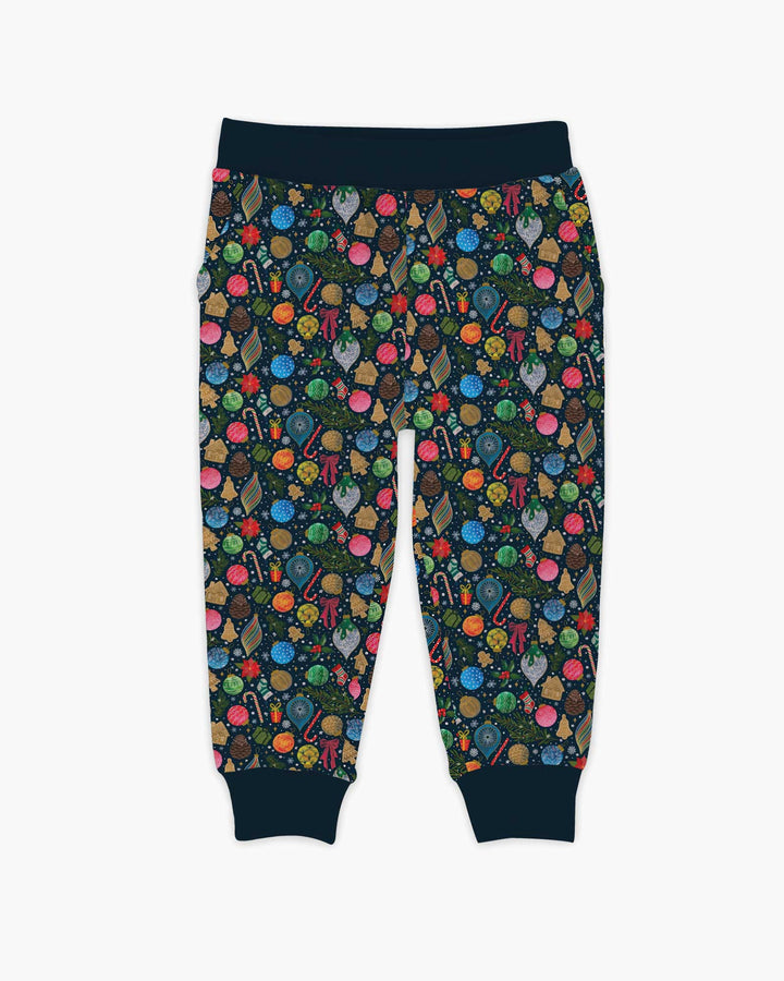 Holiday Ditsy Bamboo Jogger