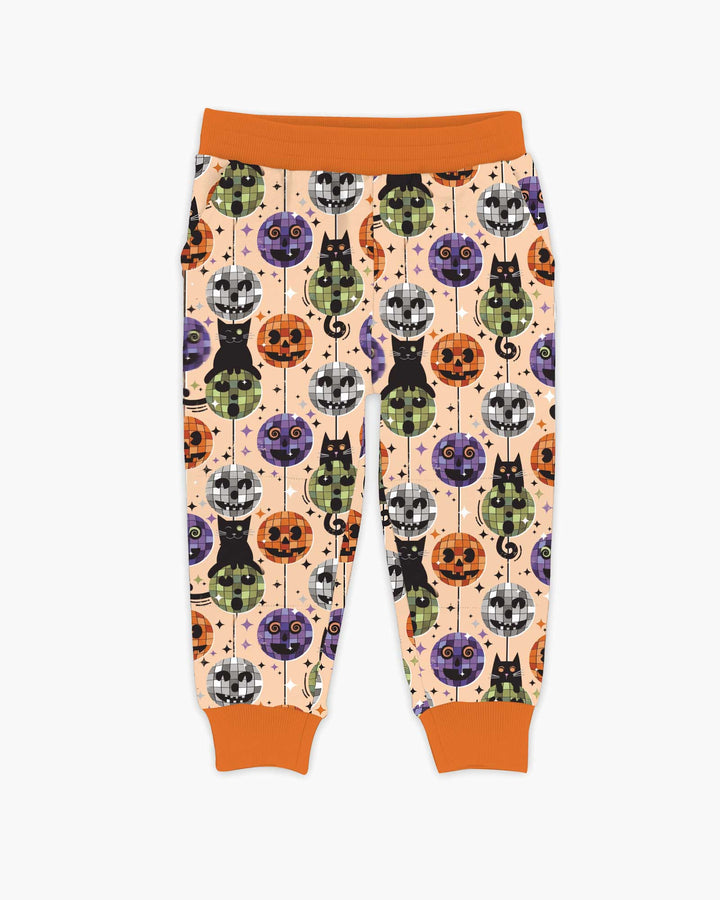 Groovy Halloween Disco Cat Bamboo Jogger