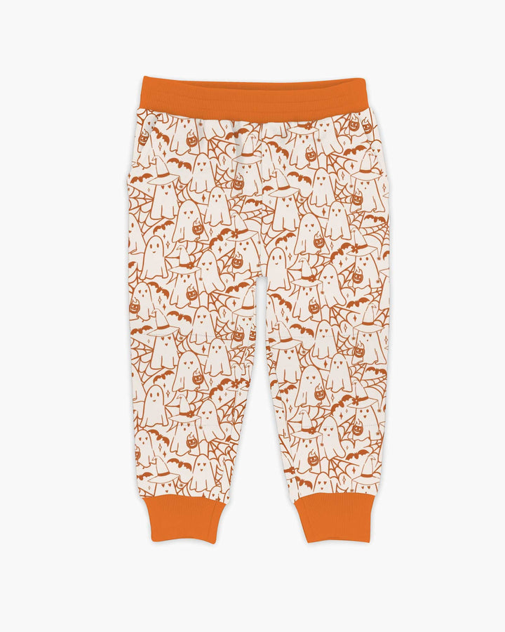 Boo Trick or Treat Ghosts Halloween Bamboo Jogger