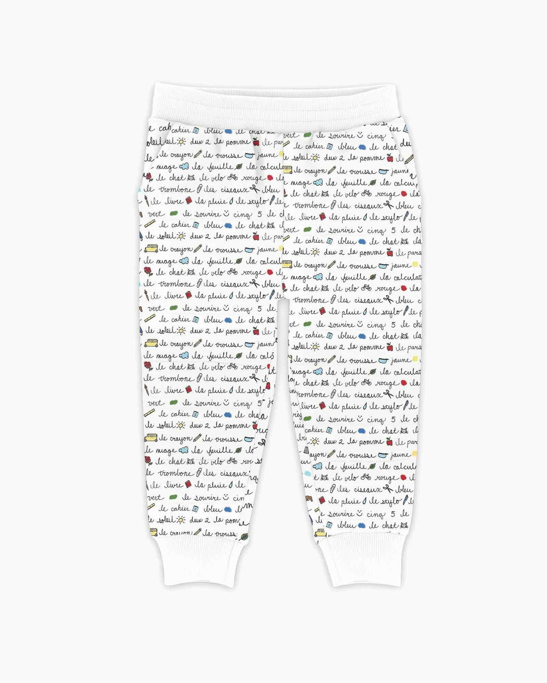 French Classroom Notes Bamboo Jogger