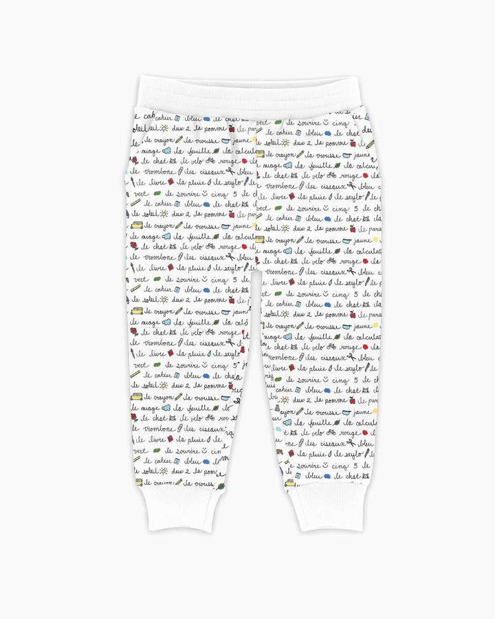 French Classroom Notes Bamboo Jogger