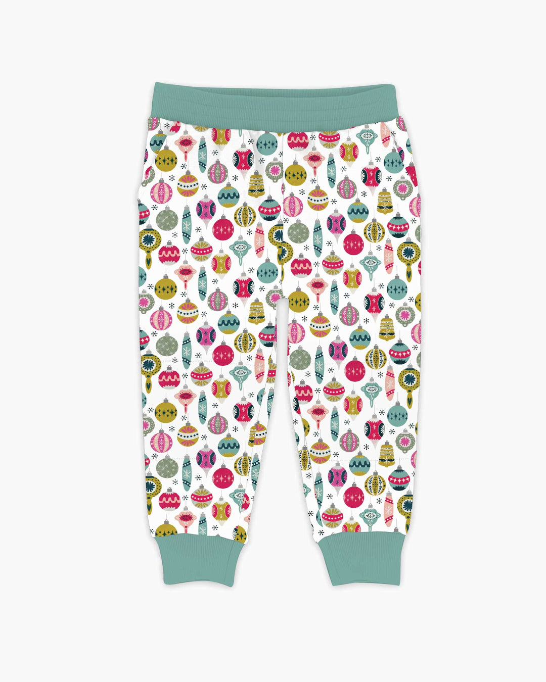 Tiny Christmas Ornaments Bamboo Jogger
