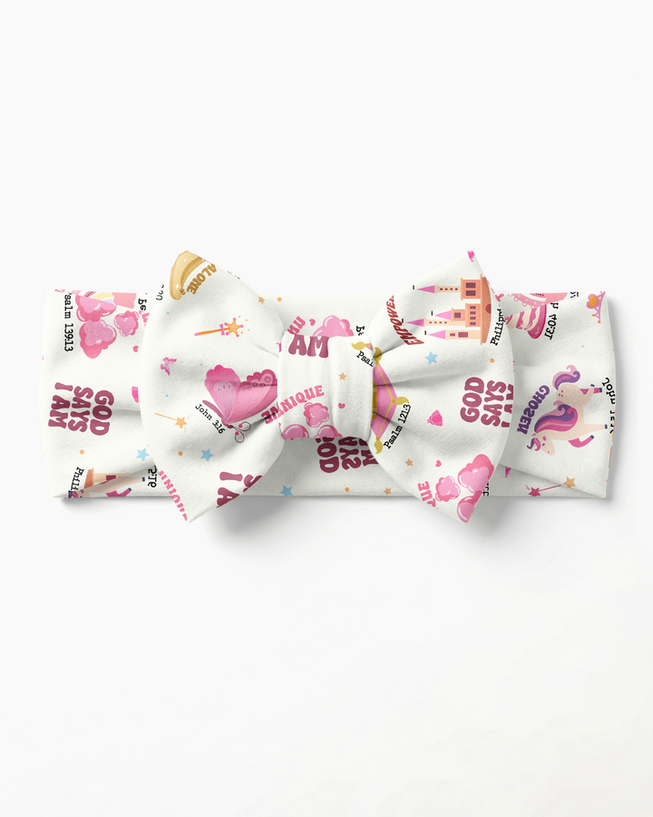 God Says I Am Girl Headband