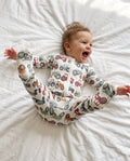 Gerippte Babykleidung mit individuellem Foto - Weich &amp; Skizzenhaft