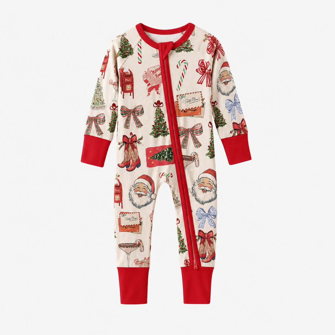 Vintage Christmas Mail Bamboo Convertible Zippy
