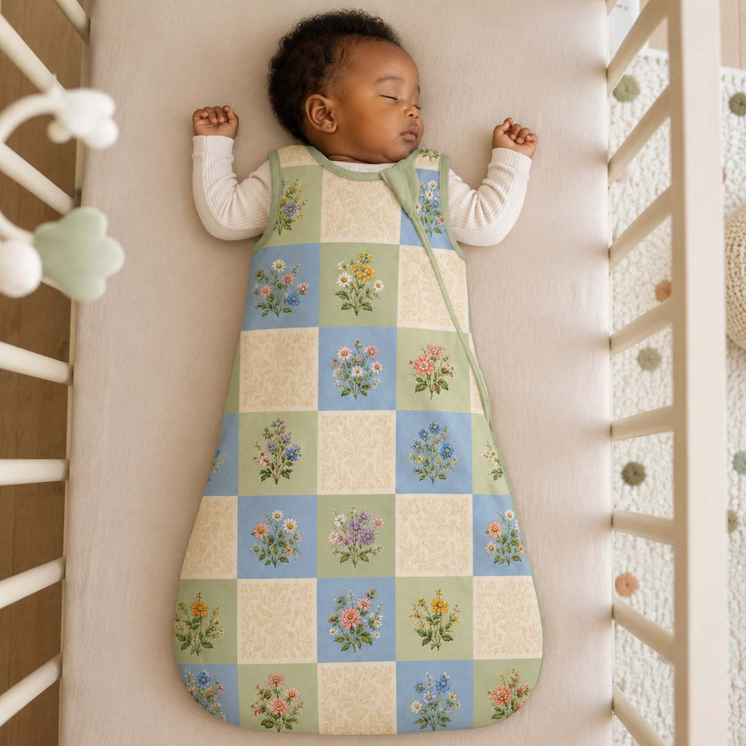 Vintage Floral Patchwork Bamboo Sleep Bag