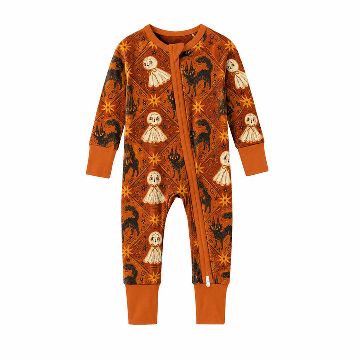 Vintage Ghost Night Bamboo Convertible Zippy
