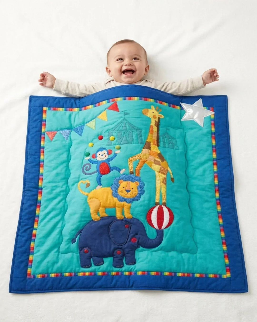 Vorlage Quilt Decke