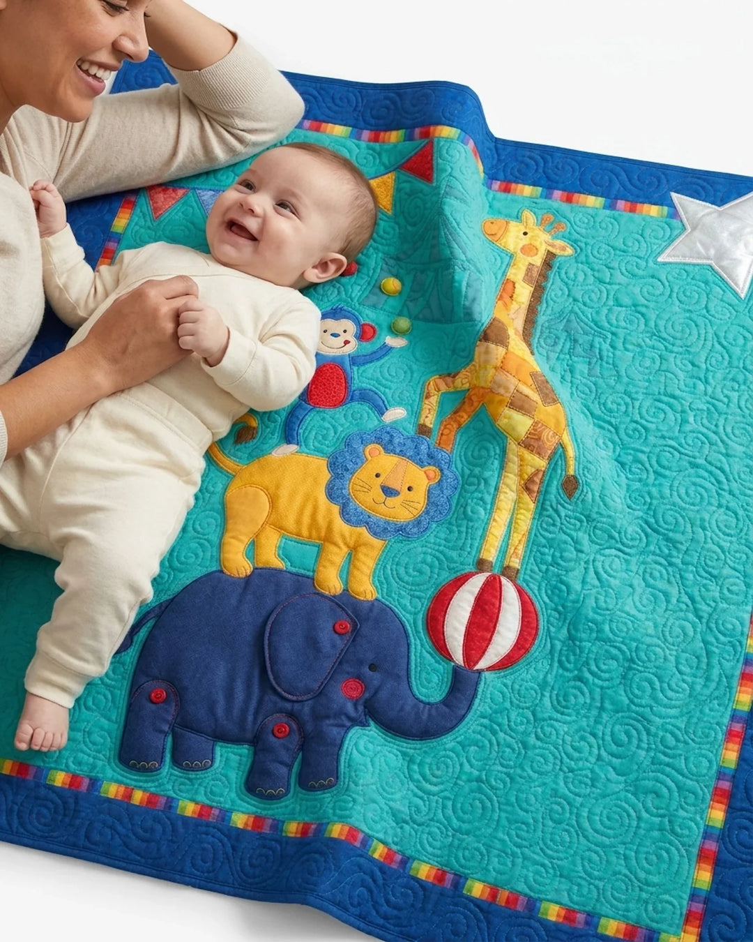 Vorlage Quilt Decke