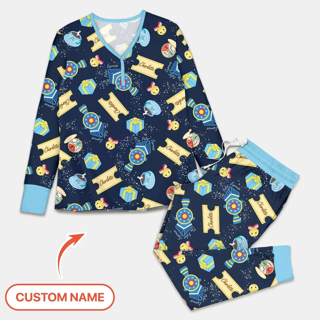 Vorlage für individuelles Damen-Pyjama-Set