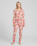 Santas, Milk and Cookies Bamboo Women Pajama Set