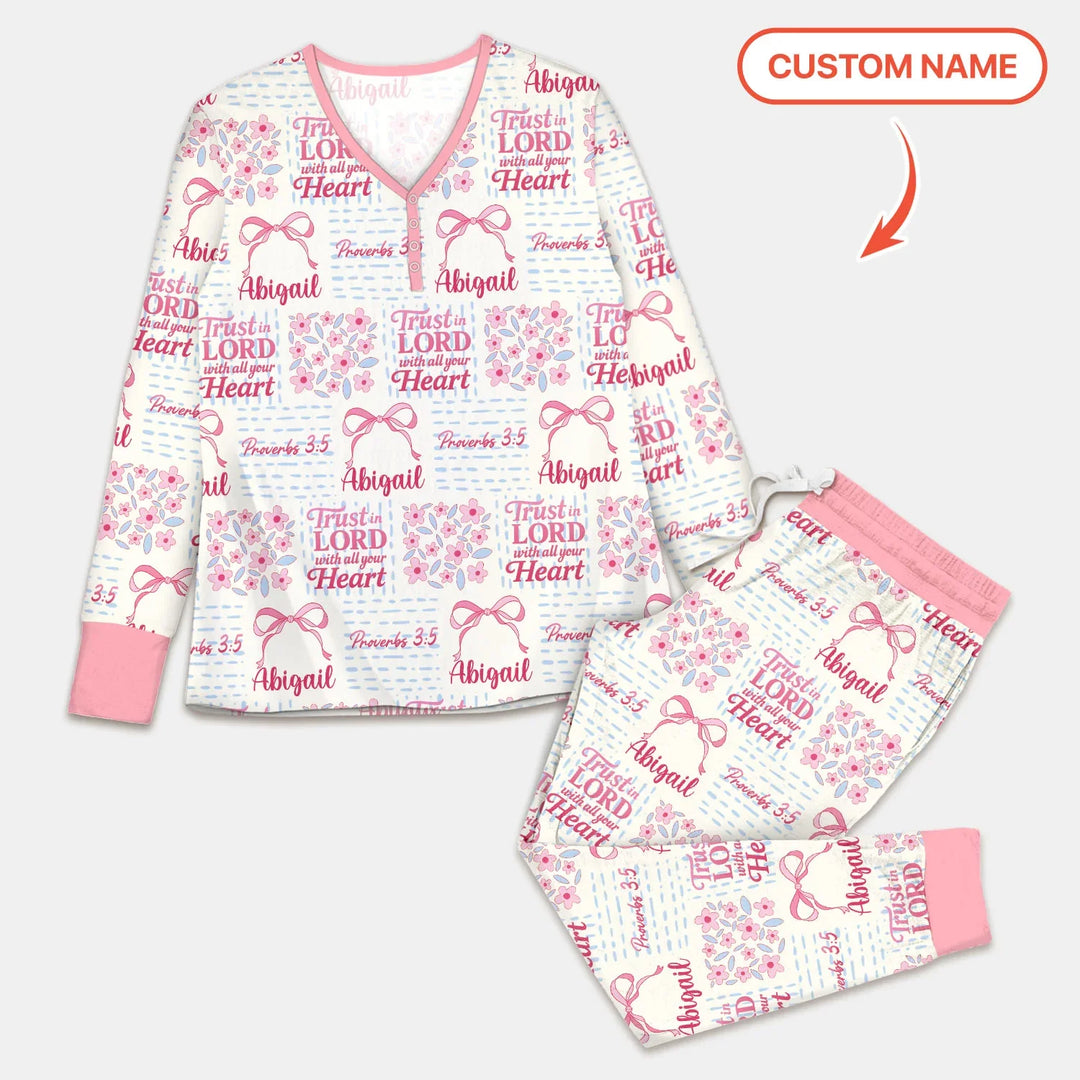 Vorlage für individuelles Damen-Pyjama-Set