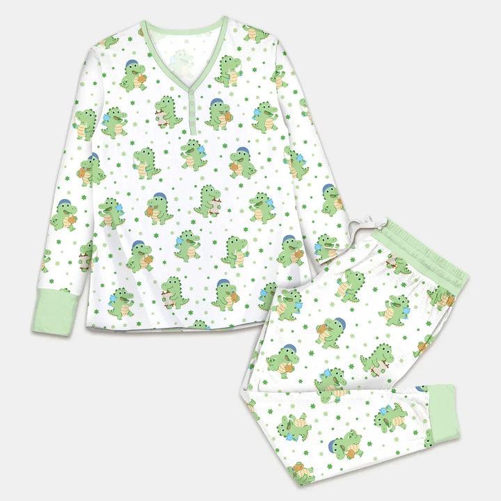 Vorlage für individuelles Damen-Pyjama-Set