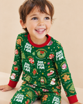 Merry Christmas God Says I Am Bamboo Two Piece Long Sleeve Pajama Set