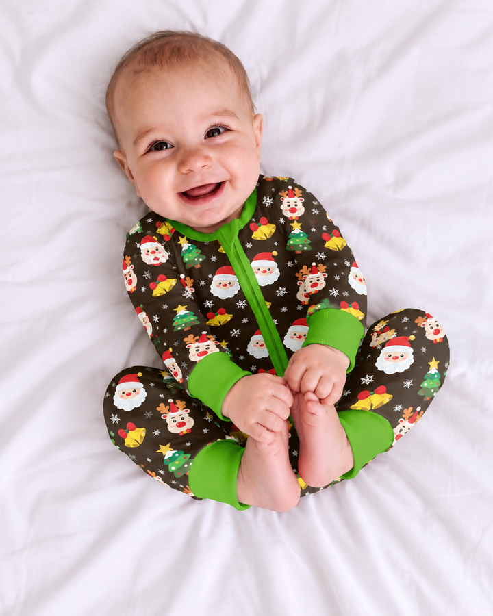 Santa Naughty Nice Bamboo Convertible Zippy