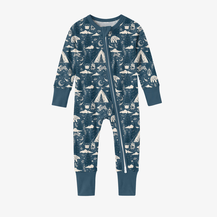 Night Camping Adventure Matching Family Bamboo Convertible Zippy