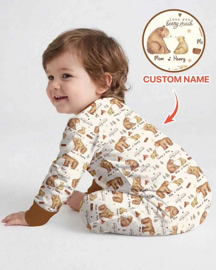 Gerippte Babykleidung mit individuellem Foto - Weich &amp; Skizzenhaft