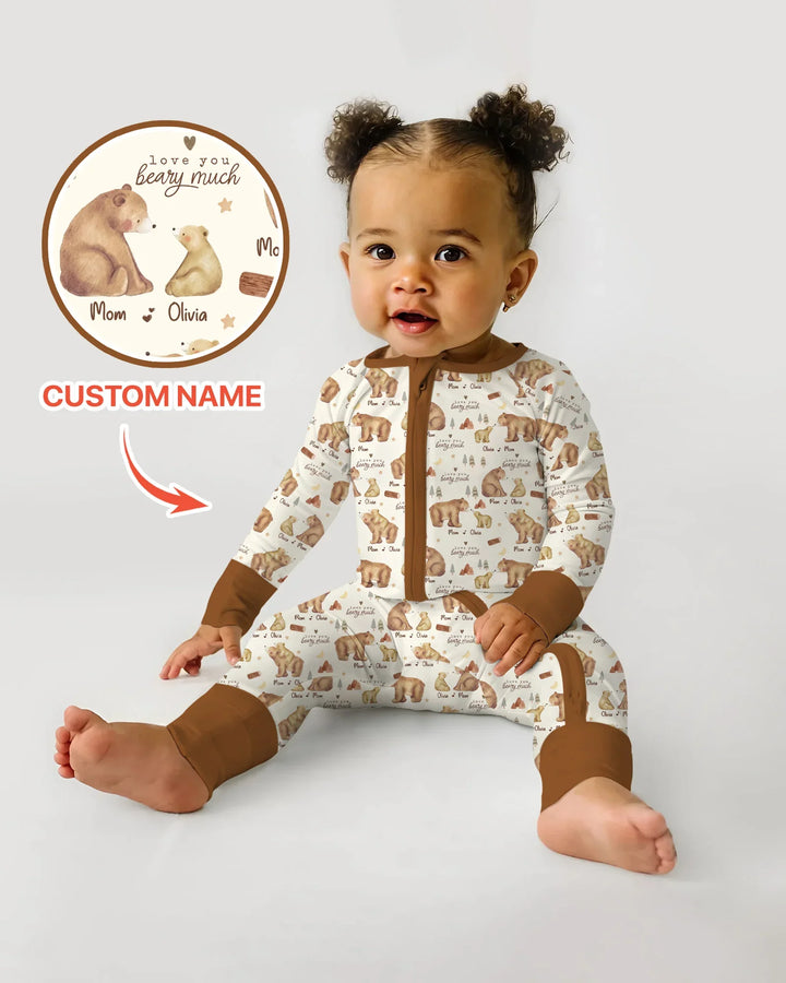 Gerippte Babykleidung mit individuellem Foto - Weich &amp; Skizzenhaft
