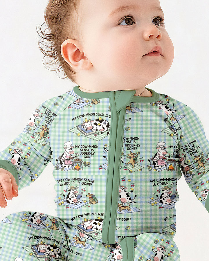 Common Sense Is Udderly Gone Bamboo Convertible Zippy