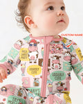 Custom Name The Milkshake Secret Society Bamboo Convertible Zippy