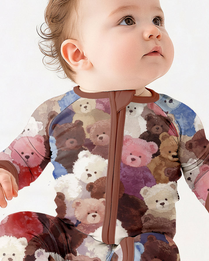 Teddy Bear Hug Jam Bamboo Convertible Zippy