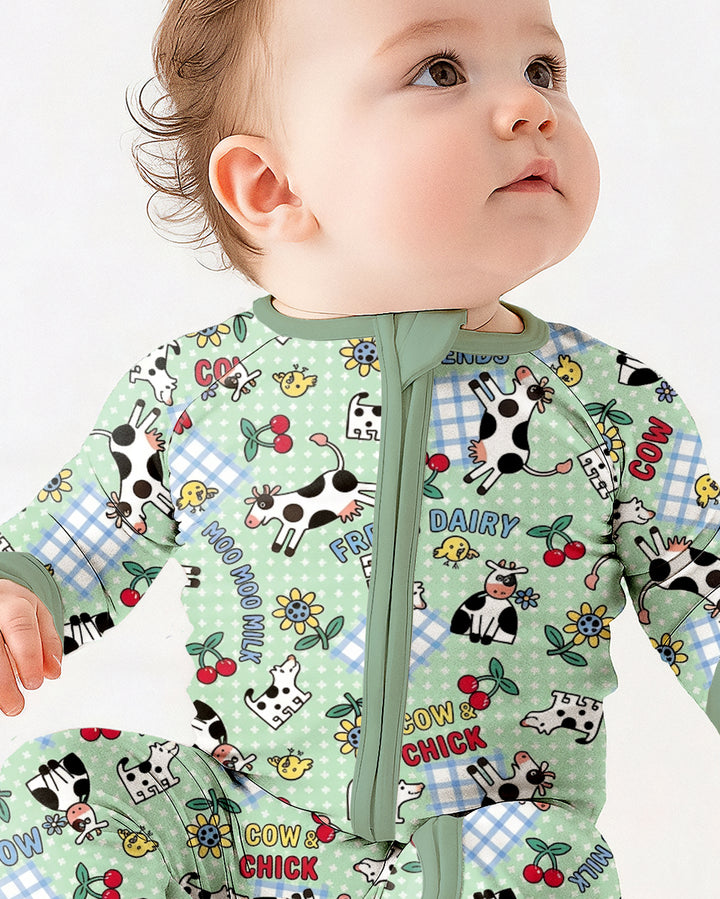 Moo Moo Chick Bamboo Convertible Zippy