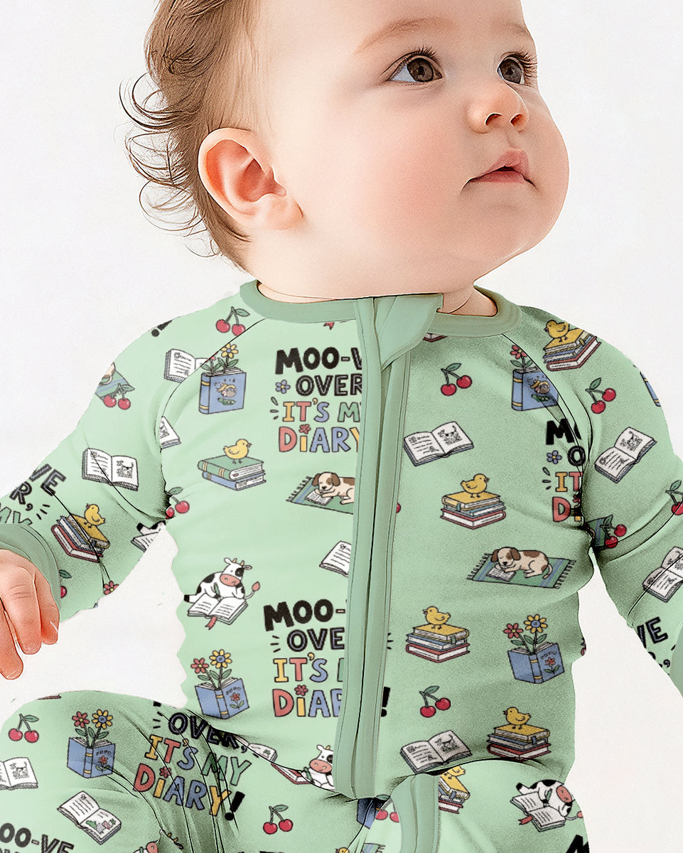 Moove Over Its My Diary Bamboo Convertible Zippy