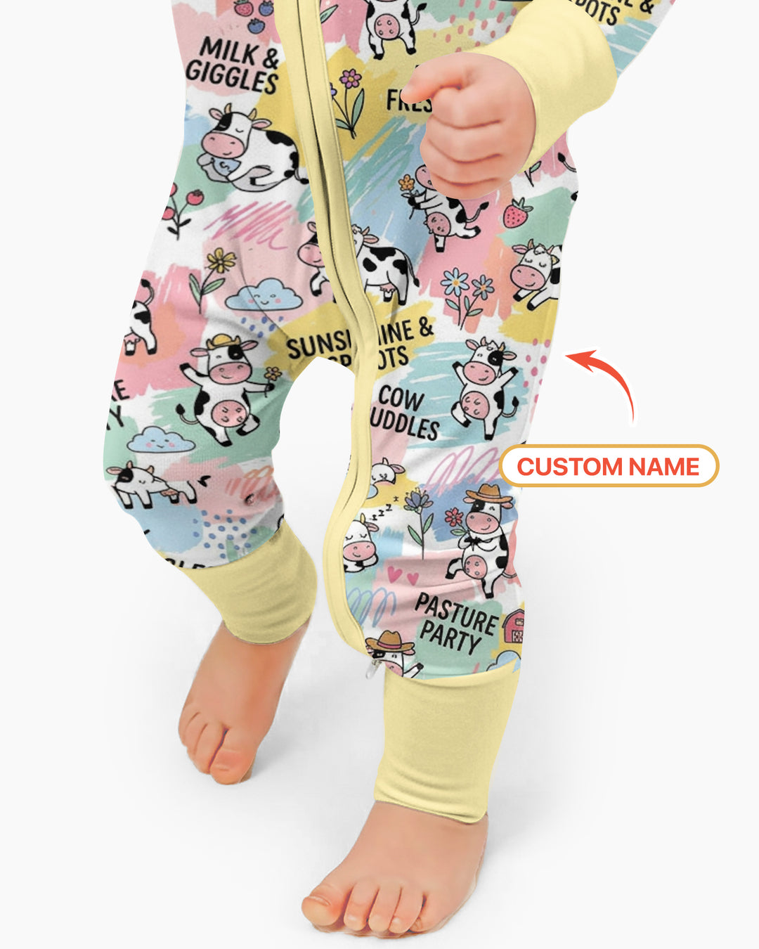 Custom Name Can’t Keep Us In The Barn Bamboo Convertible Zippy