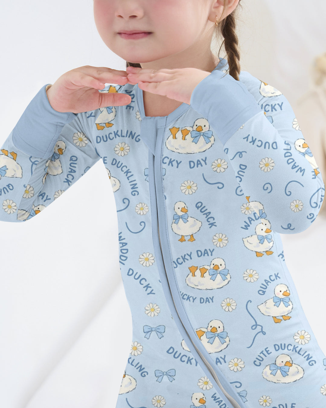 Happy Ducky Day Bamboo Convertible Zippy