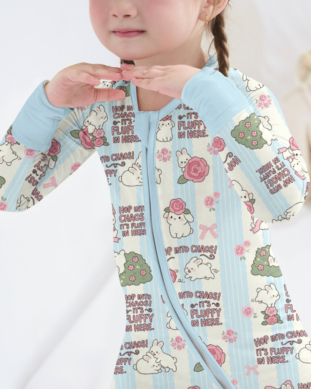 Hop Into Chaos Bamboo Convertible Zippy