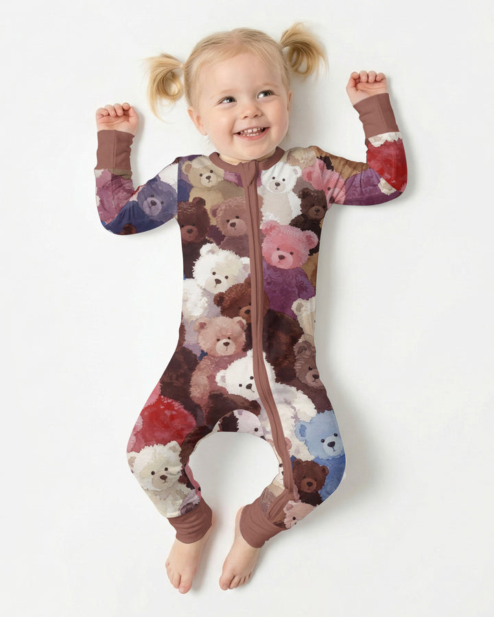 Teddy Bear Hug Jam Bamboo Convertible Zippy