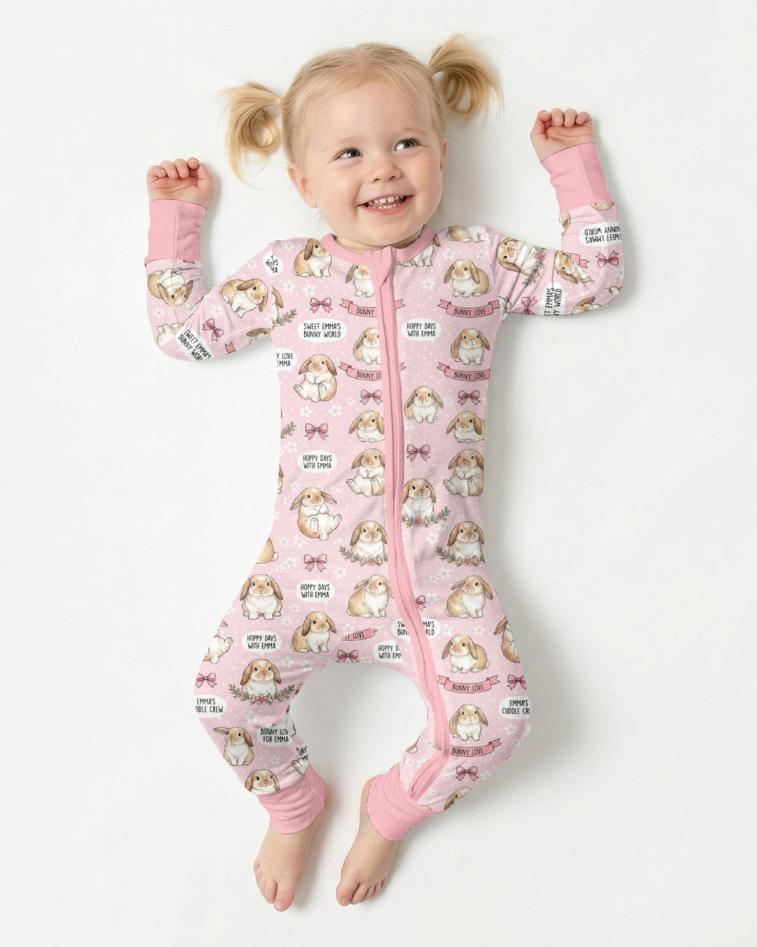 Sweet Bunny Worlds Bamboo Convertible Zippy