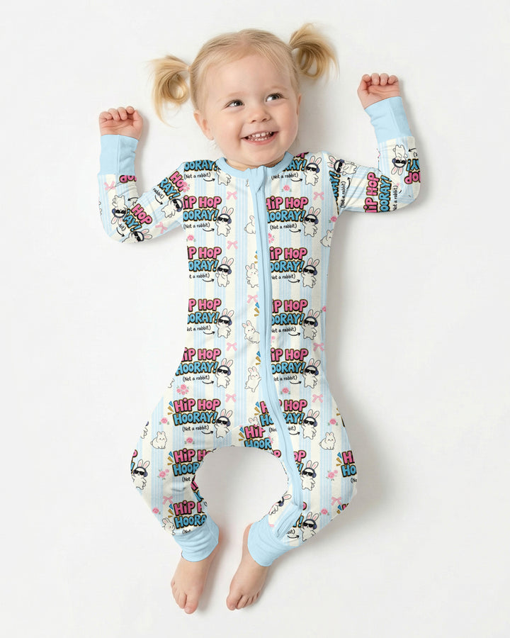 Hip Hop Bunny Bamboo Convertible Zippy
