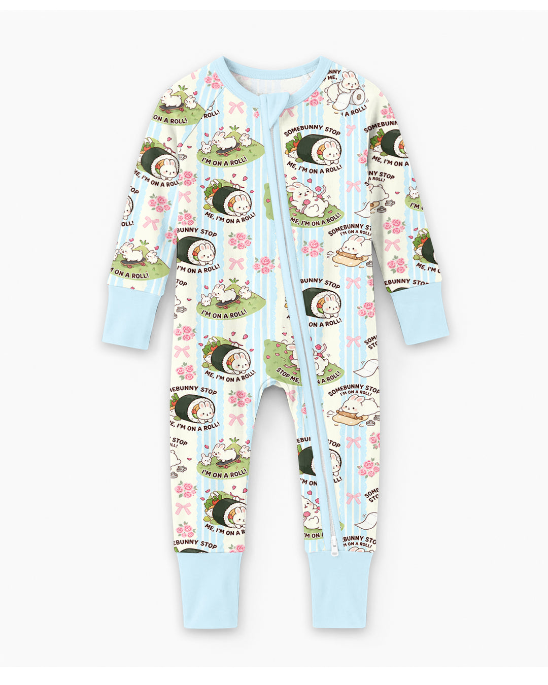 Bunny On A Roll Bamboo Convertible Zippy