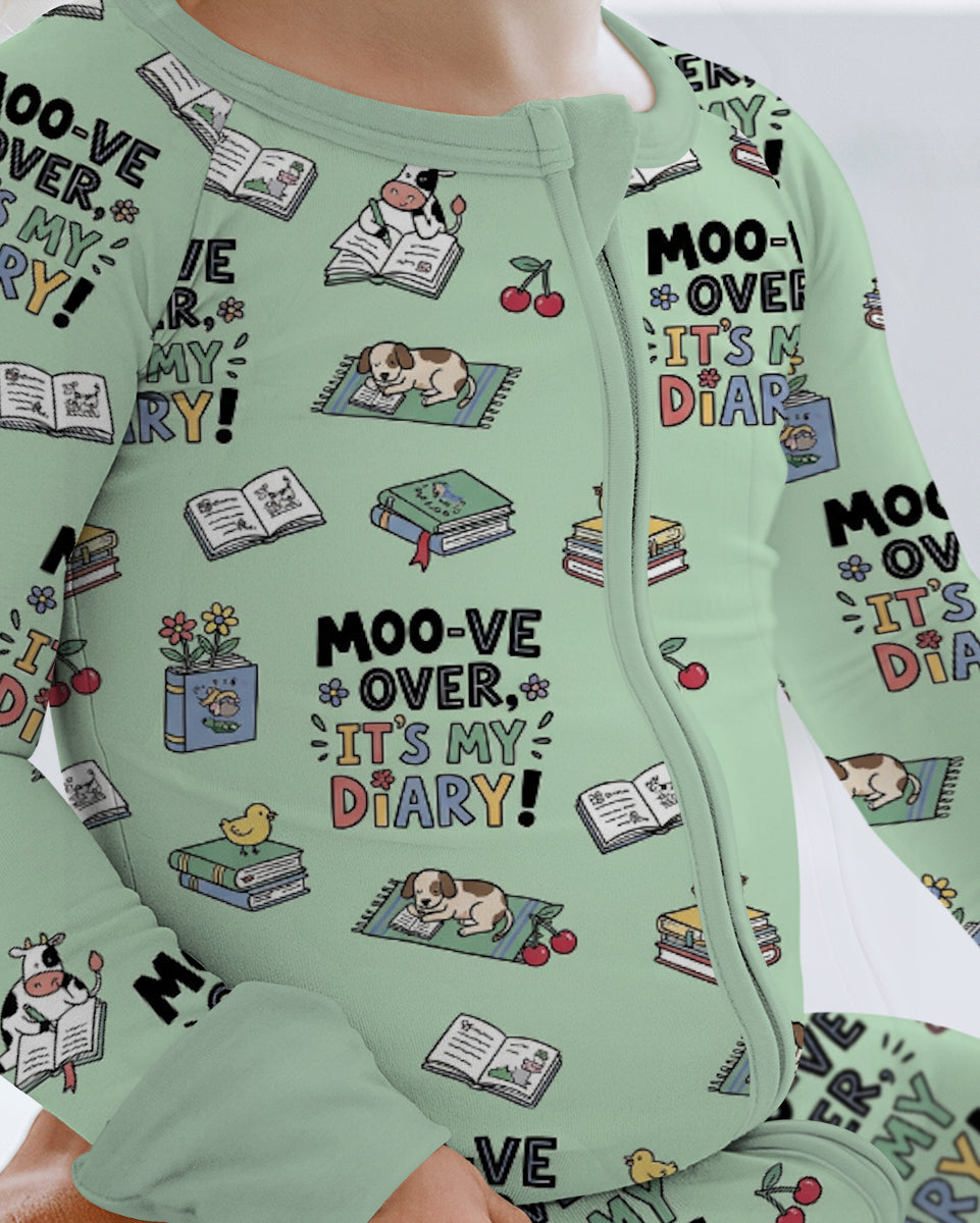Moove Over Its My Diary Bamboo Convertible Zippy