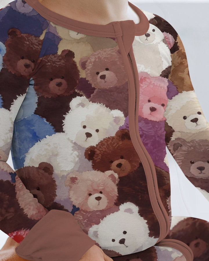 Teddy Bear Hug Jam Bamboo Convertible Zippy