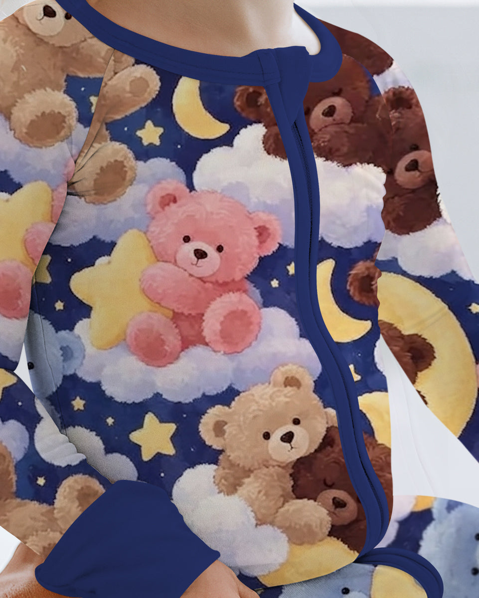 No Gravity Teddy Snooze Bamboo Convertible Zippy