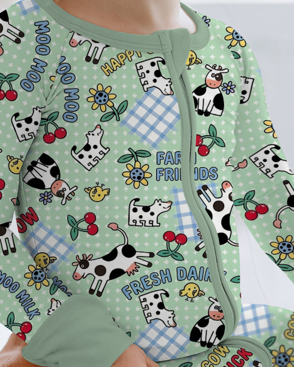 Moo Moo Chick Bamboo Convertible Zippy