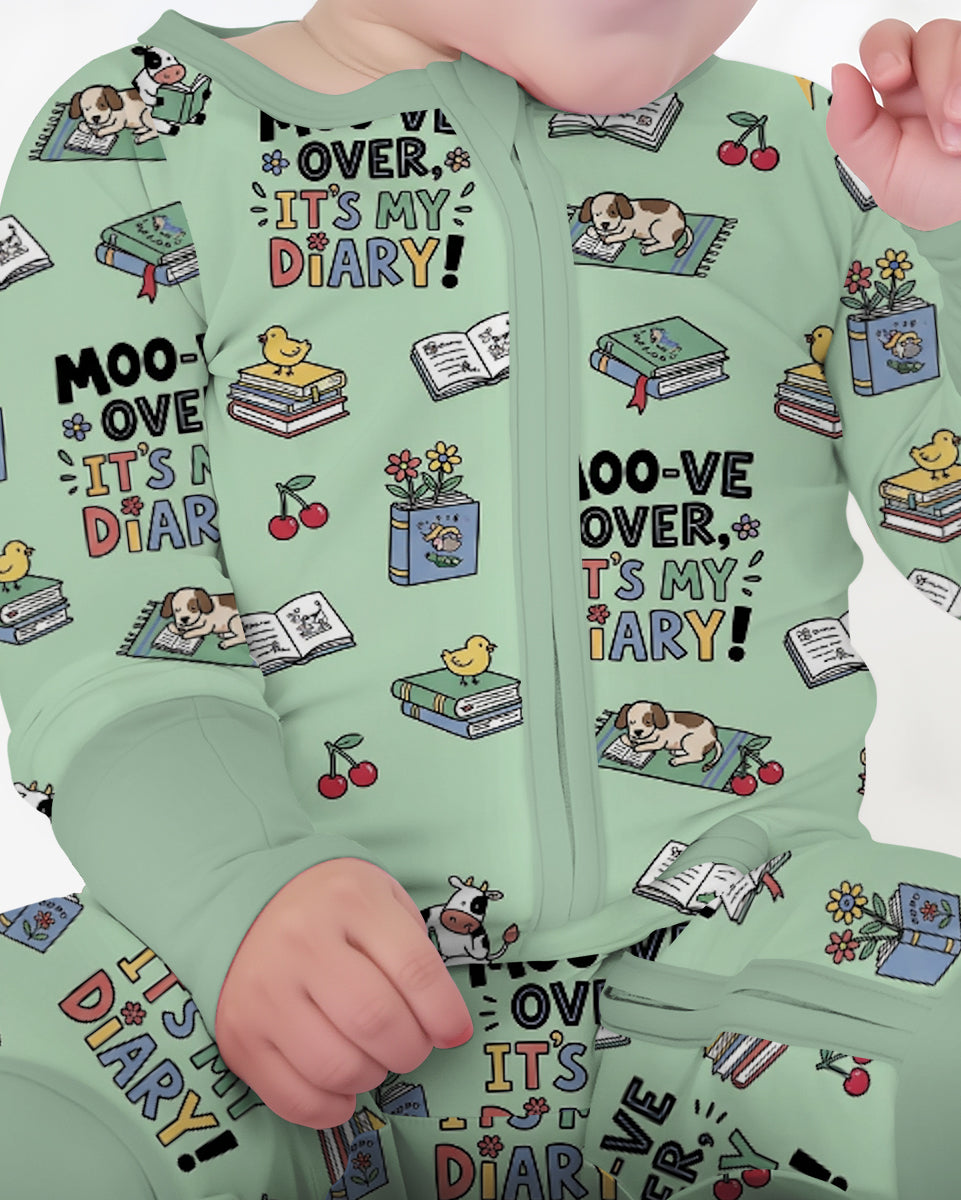 Moove Over Its My Diary Bamboo Convertible Zippy