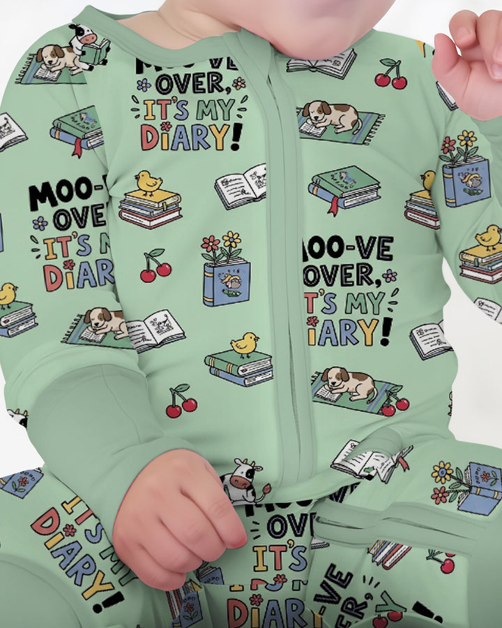 Moove Over Its My Diary Bamboo Convertible Zippy