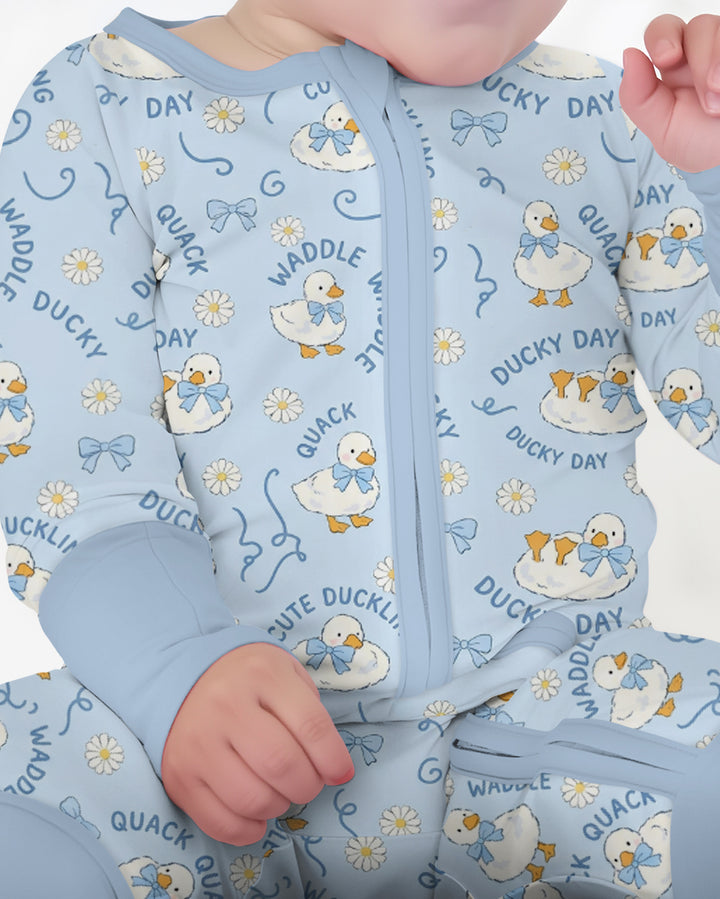 Happy Ducky Day Bamboo Convertible Zippy