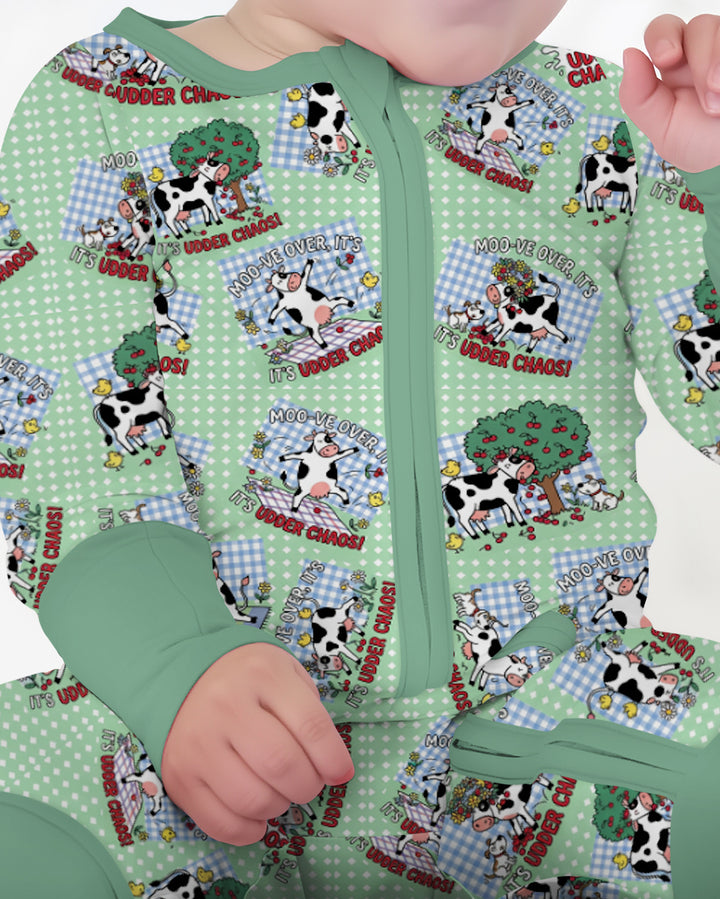 Udder Chaos Bamboo Convertible Zippy