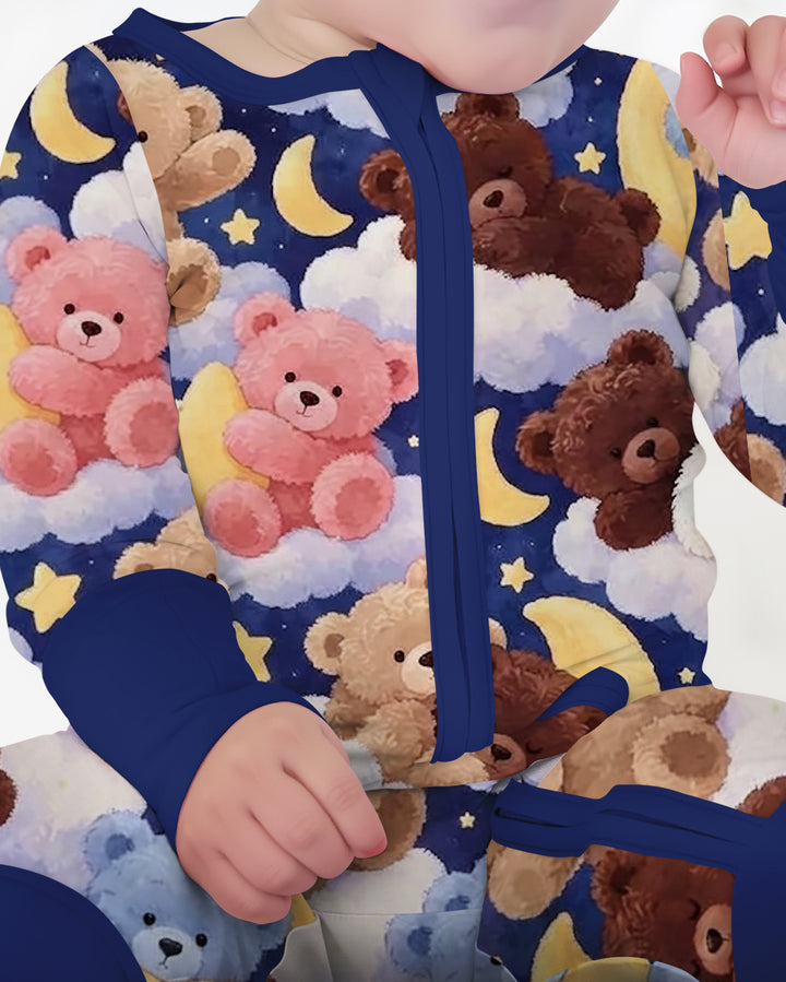 No Gravity Teddy Snooze Bamboo Convertible Zippy