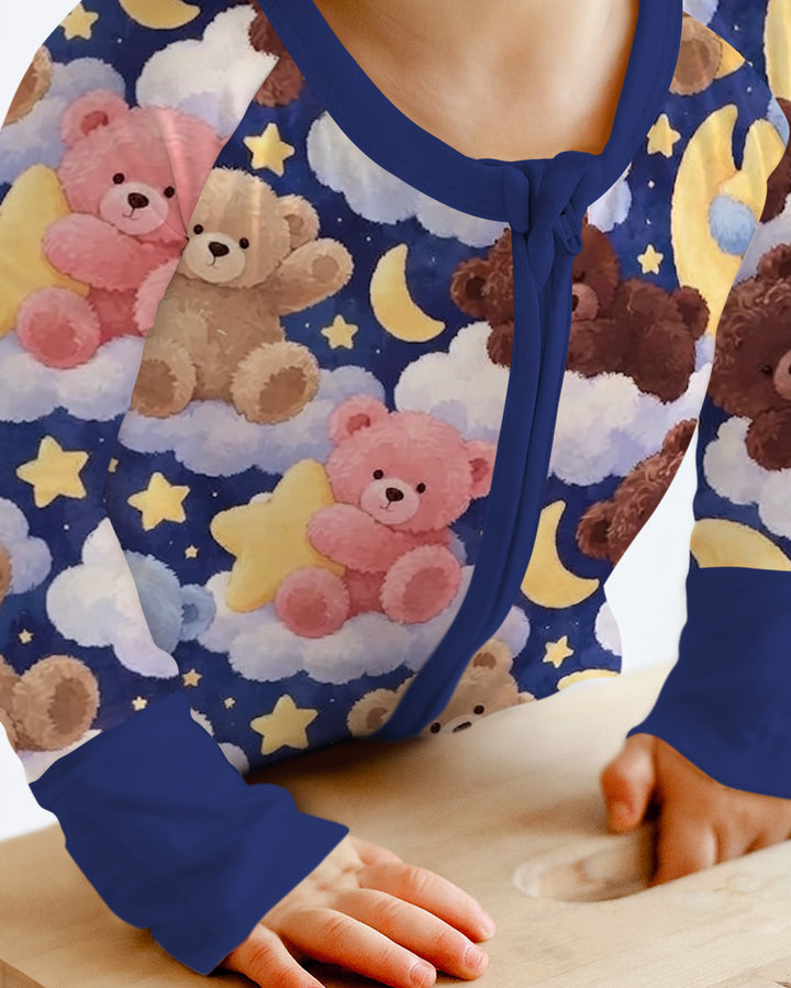 No Gravity Teddy Snooze Bamboo Convertible Zippy